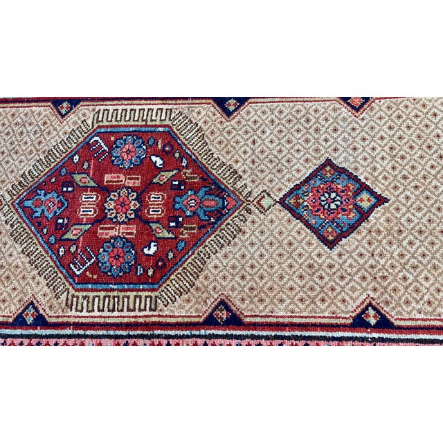 Camel 60088b Antique Sarab Runner For Sale - Image 8 of 9