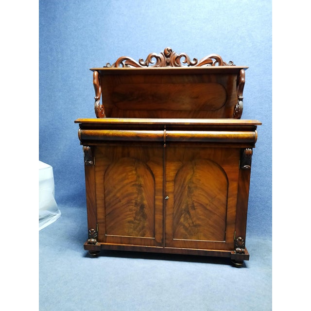 19th Century Mahogany Buffet For Sale - Image 16 of 16