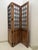 1980's Spanish Mission Style Room Divider, Wood Frame and Wrought Iron Screen. 3 panels that measure 70" H x 19"W. Total...