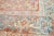 Beige Persian Antique Heriz Wool Rug With an Allover Design Featuring Rust Color Field For Sale - Image 8 of 9