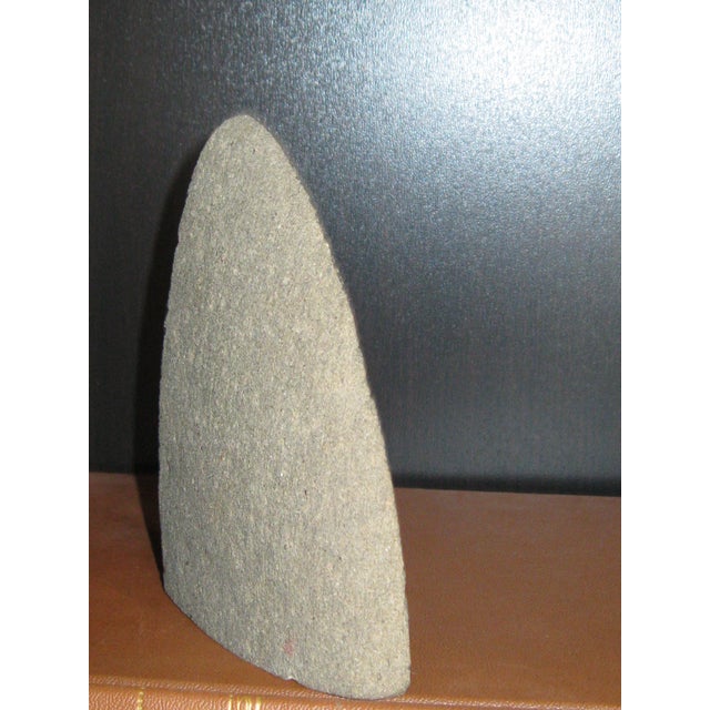 1990s Hopi Native American Painted Stone, Artist Beem "Wolves Howling at a Red Moon" For Sale In Los Angeles - Image 6 of 7