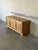 Mid-Century Modern Oak Low Sideboard Credenza With Four Drawers and Two Doors Danish Mid-Century Modern 1970s For Sale - Image 3 of 12