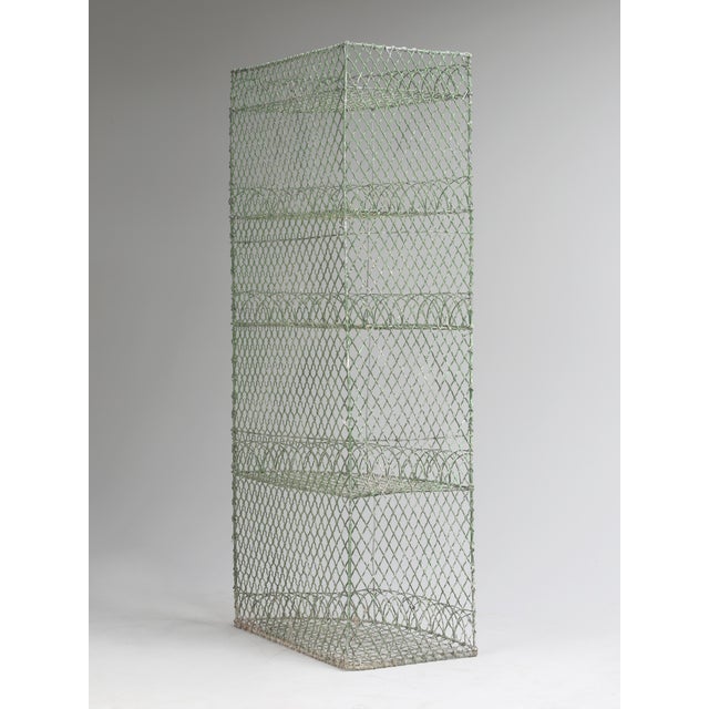 English Vintage English Corner Vegetable Drying Rack - Plant Stands For Sale - Image 3 of 15