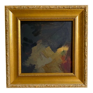 "Black Walnut" 2026 Painting by Jessalin Beutler With Vintage Frame For Sale