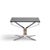 Sigurd Ressell for Vatne Møbler Mid Century Chrome Falcon Side End Table Each side table measures: 23 wide x 23 deep x...