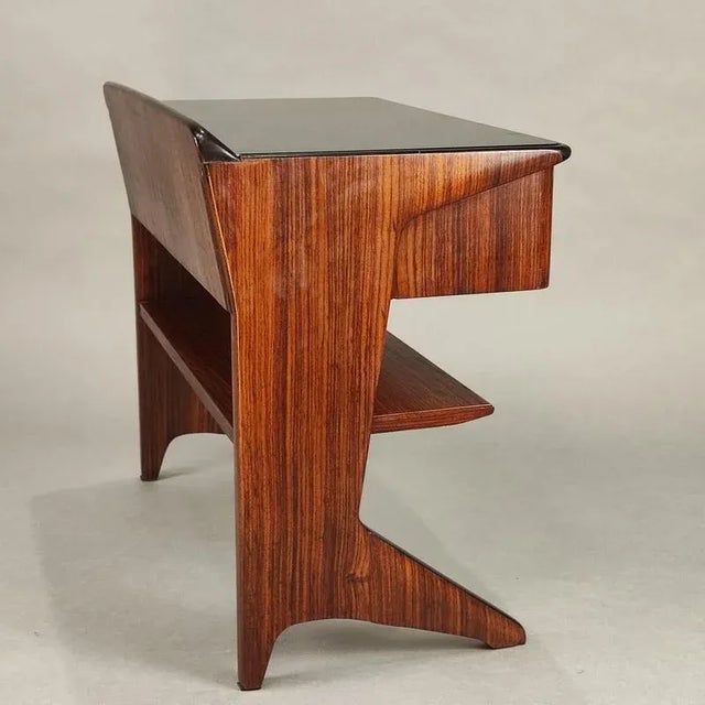 Vittorio Dassi Bedside Tables, 1950s, Set of 2 For Sale - Image 4 of 10