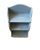 English Late 20th Century Blue Bookcase For Sale - Image 3 of 6