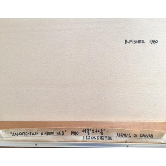 Minimalist colorful shape from Canada Brian Richard Fisher spends some time, during the long winter, through the window,...