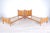 Couple Single Beds with Bedside Table, Set of 3 For Sale - Image 4 of 18