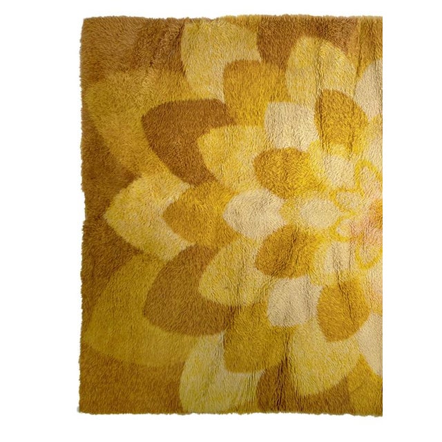 Vintage Space Age Tapestry by Hockflor, Italy, 1970s For Sale - Image 3 of 5