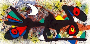 1974 Untitled Lithograph by Joan Miró From "Céramiques De Miró Et Artigas"