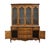 Wood Broyhill Furniture Solid Hard Rock Maple Country French Provincial 59" Buffet W. China Cabinet 5000-10 / 5000-20 For Sale - Image 7 of 15