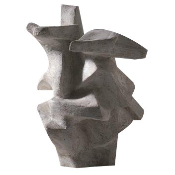 French Biomorphic Plaster Sculpture, 1960s For Sale