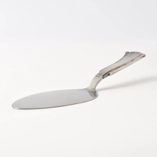 Art Deco Silver and Stainless Steel Cake Spade from Cohr, 1945 For Sale - Image 4 of 9