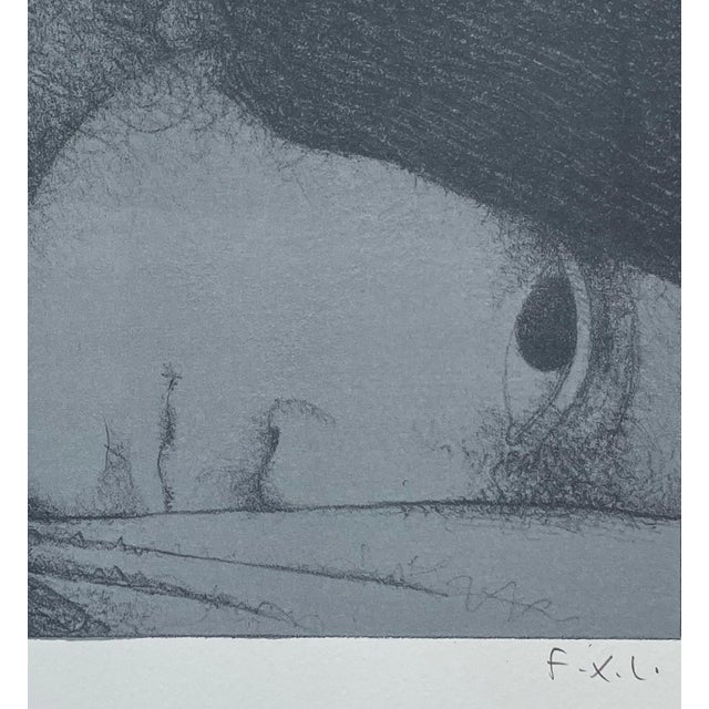 lithograph on paper hand signed in pencil by François Xavier Lalanne, in perfect condition This lithograph by François...