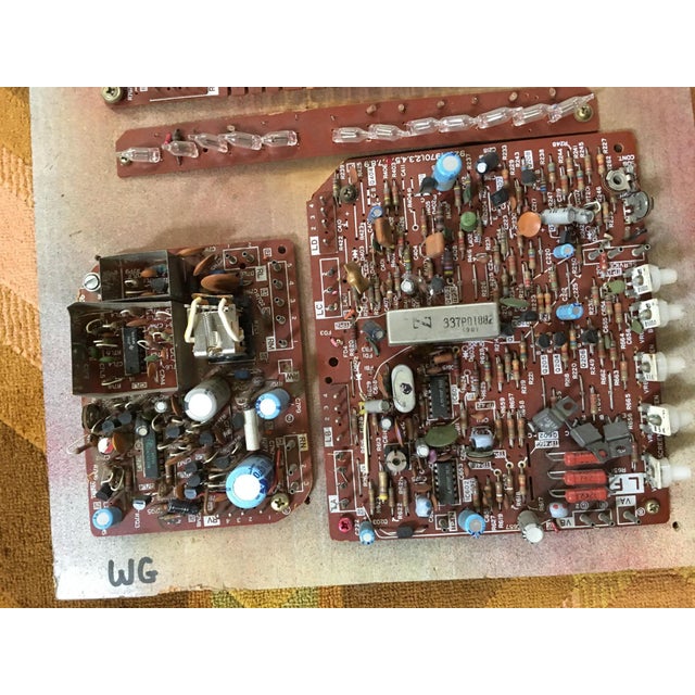 Abstract "Electronic Spaghetti" Artography Wall Sculpture by Pasqual Bettio For Sale - Image 4 of 7