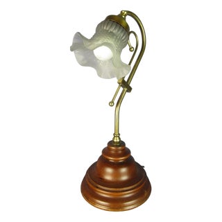 Abat Jour Liberty Table Lamp by F.lli Capanni, 1950s For Sale