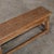 Farmhouse Vintage Indian Teakwood Bench For Sale - Image 3 of 7