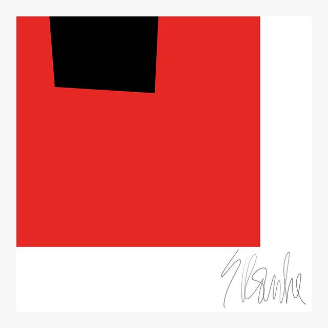 Not Yet Made - Made To Order Black Joins Red Fine Art Print 30" X 40" by Liz Roache For Sale - Image 5 of 6