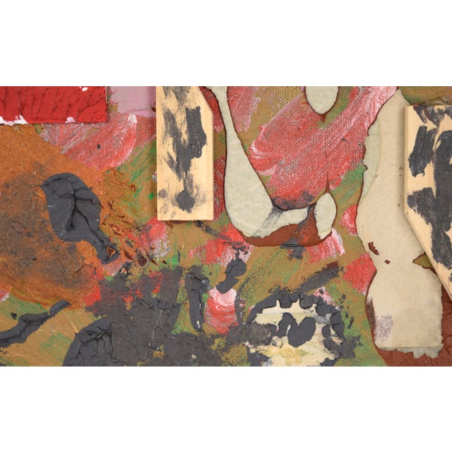 Assemblage #4 (Letters, Glass Slides, and Wood) by Michael Pauker For Sale - Image 4 of 7