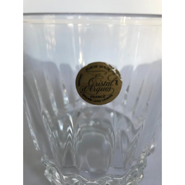 Contemporary 1970s Vintage Cristal d'Arques Glass For Sale - Image 3 of 5