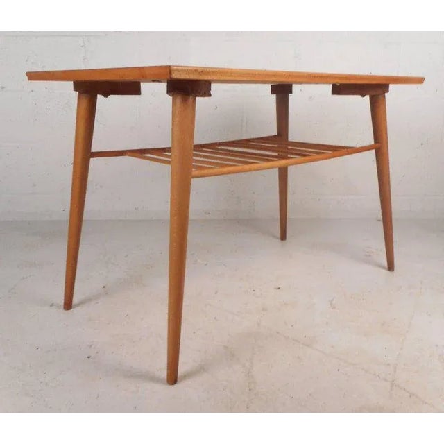 Mid-Century Modern Vintage Modern Paul Mccobb Style End Table For Sale - Image 3 of 11