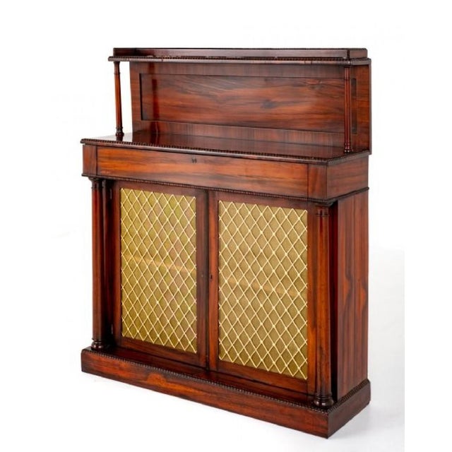 Regency Chiffonier Rosewood Sideboard For Sale - Image 4 of 11