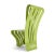 Like bending leaves, soft and flexible, this high sculptural series of tables and chairs designed by Giancarlo Zema for...