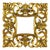 Florentine Gilt Lacquered Wall Mirror, Italy, 1970s For Sale