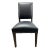 Arhaus Torino Leather Side Chair For Sale
