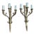 Solid Cast Bronze Sconces - a Pair For Sale