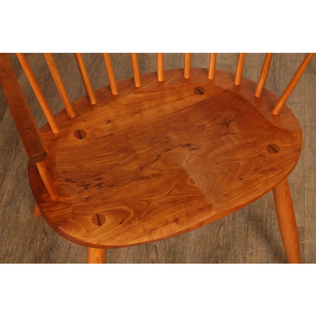 Thomas Moser Set Of Eight Continuous Arm Dining Chairs For Sale - Image 18 of 18