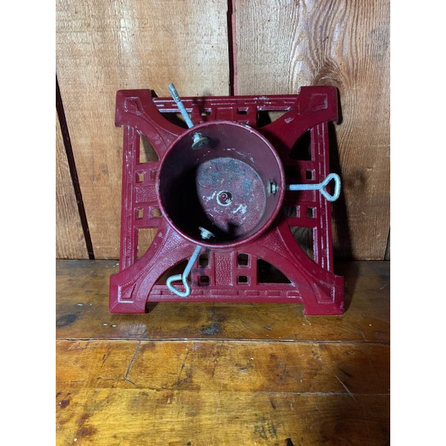 1950s Cast Iron Christmas Tree Stand Chairish