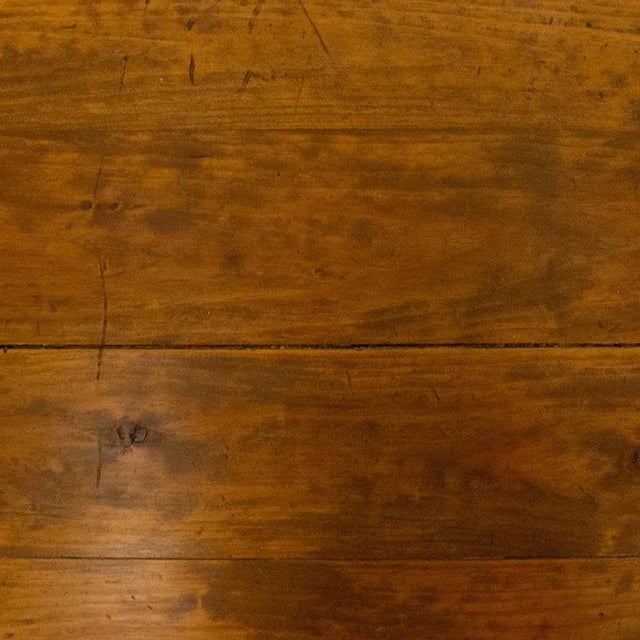 Small French Wooden Kitchen Table, 1940s For Sale - Image 10 of 11