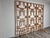 Brown Room Dividers by Ludvik Volak for Drevopodnik Holesov, 1950s, Set of 3 For Sale - Image 8 of 11