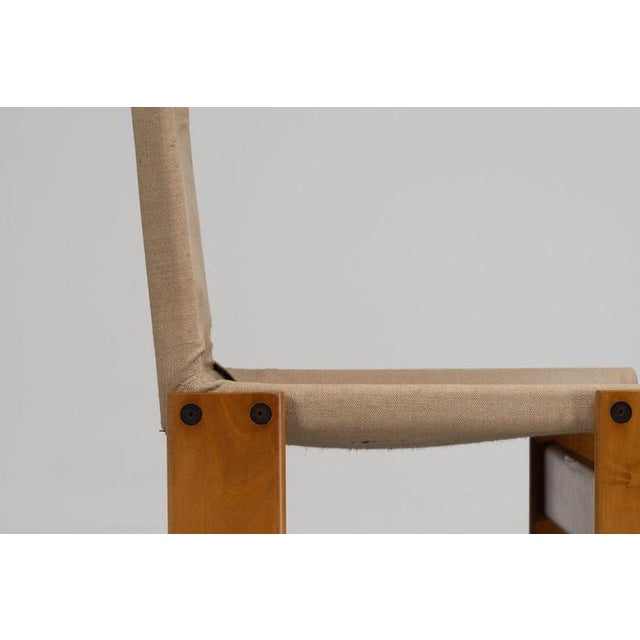 Wood Monk Lounge Chair by Afra and Tobia Scarpa for Molteni, Italy, 1974 For Sale - Image 7 of 18