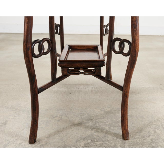 Chinese Export 20th Century Qing Dynasty Folding Tray Table For Sale - Image 13 of 18