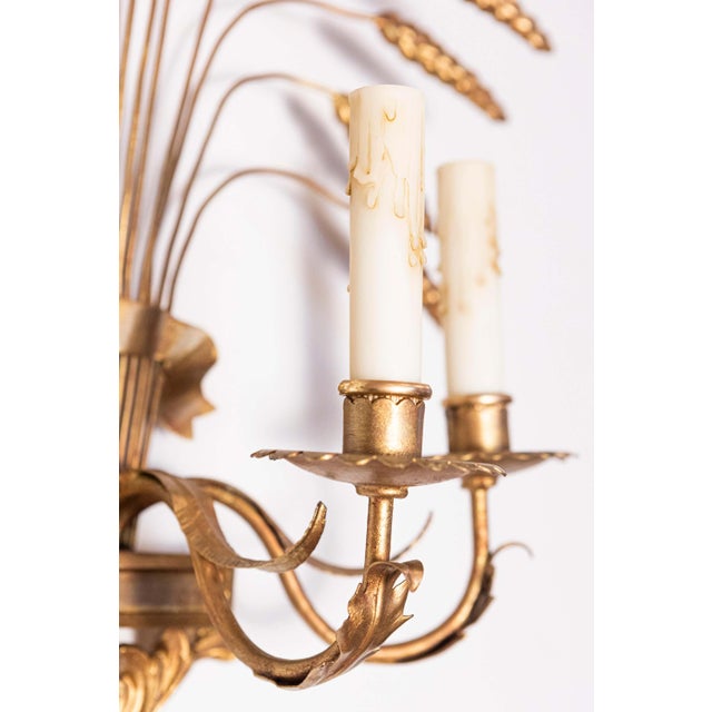 Metal Pair of 20th Century French Sconces - Inspired By Coco Chanel For Sale - Image 7 of 8