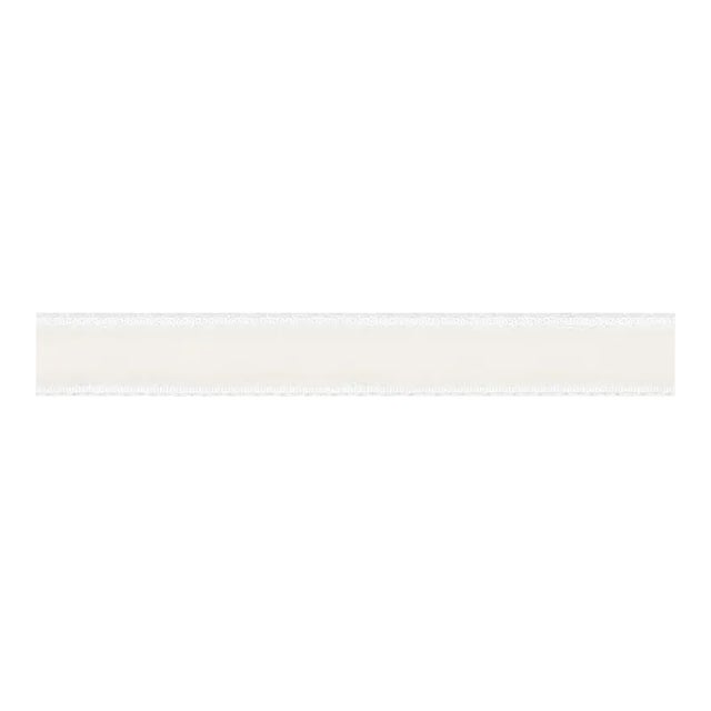 Schumacher Velvet Tape Narrow in Ivory For Sale