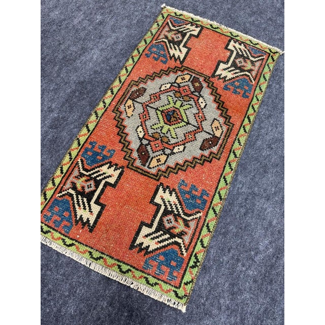 Early 21st Century Turkish Yastik Rug 1'6" x 2'11" For Sale - Image 5 of 5