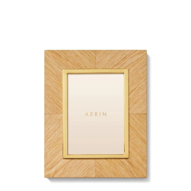 Contemporary AERIN Marcello Frame, Oak - 5" x 7" For Sale - Image 3 of 3