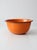 Mid-Century Modern Mid 20th Century Orange Enamelware Bowl For Sale - Image 3 of 13