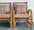 Vintage Rattan Lounge Chairs in Alan Campbell “Zigzag” for Quadrille - A Pair For Sale In West Palm - Image 6 of 15
