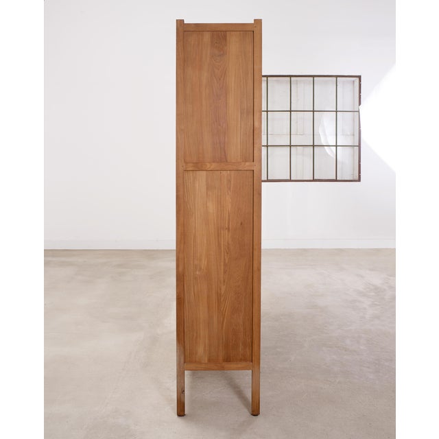 20th Century Teak Twelve-Compartment Étagère Display Cabinet For Sale In Sacramento - Image 6 of 18