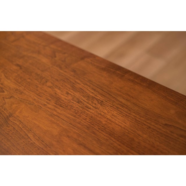 Mid Century Modern Walnut 12-Drawer Dresser by Jack Cartright for Founders Co. For Sale - Image 17 of 18