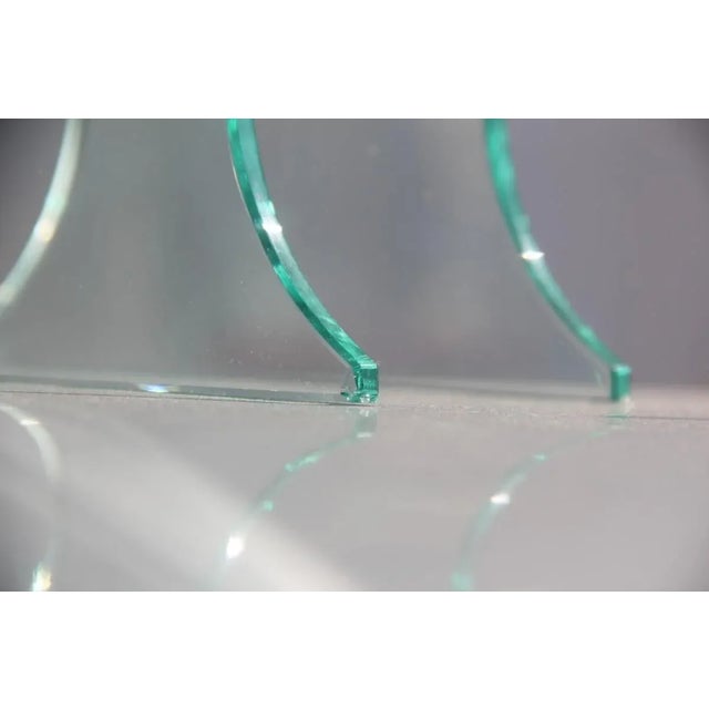 1980s Oval Crystal Vase, 1980s For Sale - Image 5 of 11