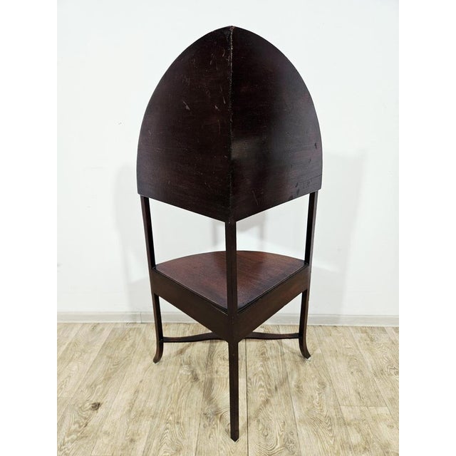 Antique Mahogany Washbasin, England, Early 19th Century For Sale - Image 4 of 17