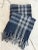 Bunny Williams for Pine Cone Hill 100% Linen Plaid Throw – Enzyme Washed Blue Tones Add timeless elegance to your space...