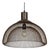 Industrial Bronze Wire Pendant Light For Sale