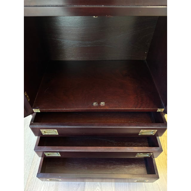 Brown Vintage Italian Bar/Chest For Sale - Image 8 of 18